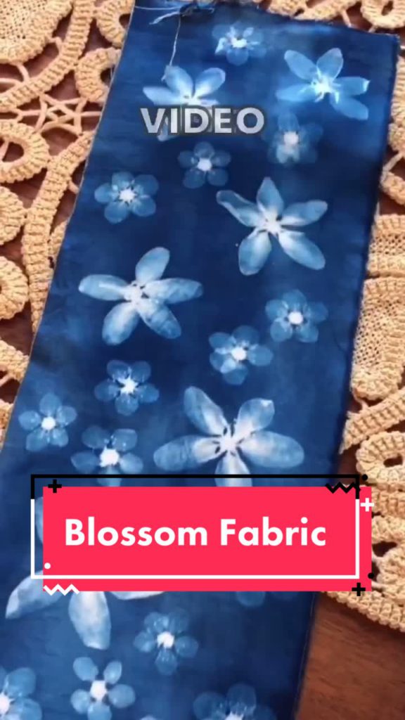 Lady Makes Cyanotype Fabric (Video) Lady Makes Cyanotype Fabric (Video)