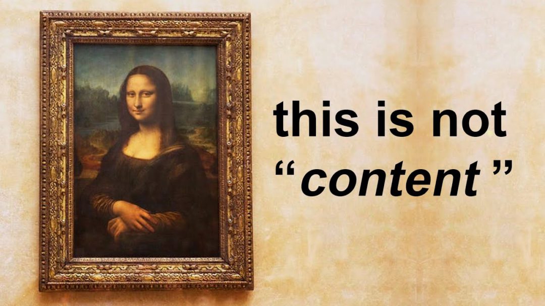 The-problem-with-the-internet-that-no-one-is-talking-about Content Creator or Artist?